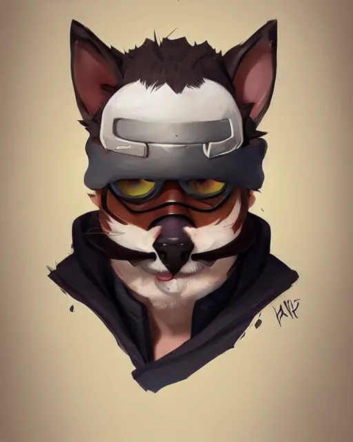 Prompt: overwatch concept art character portrait of a new character who is an elderly kitten with a scarred face and long mustache and eyepatch, trending on artstation, cgsociety,