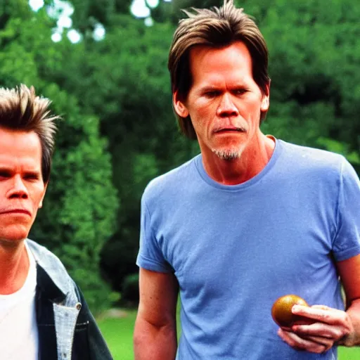 Image similar to kevin bacon and egg