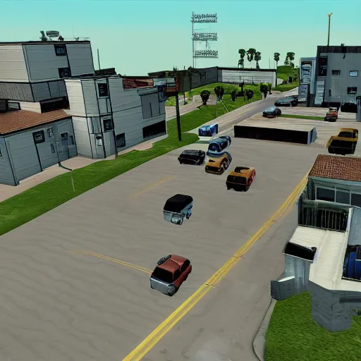 Image similar to pembroke pines florida in gta san andreas game high detail