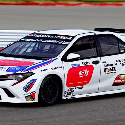 Image similar to Toyota Corolla SE racing