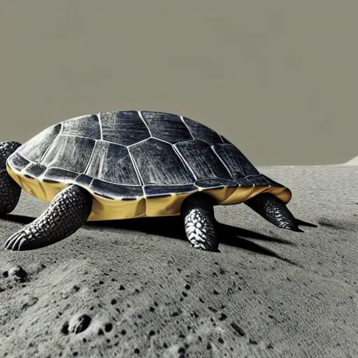 Prompt: A photorealistic turtle sitting on the moon, 8k, ultra realistic, intricate details, hyper realistic