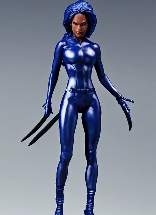 Prompt: Fine Image on the store website, eBay, Full body, 80mm resin detailed miniature of Storm from X-men