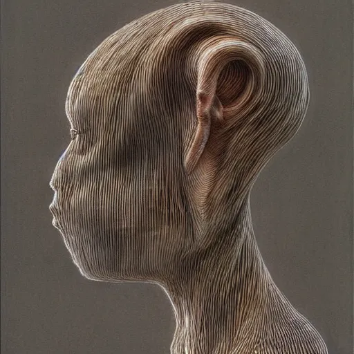 Image similar to A character by Peter Gric