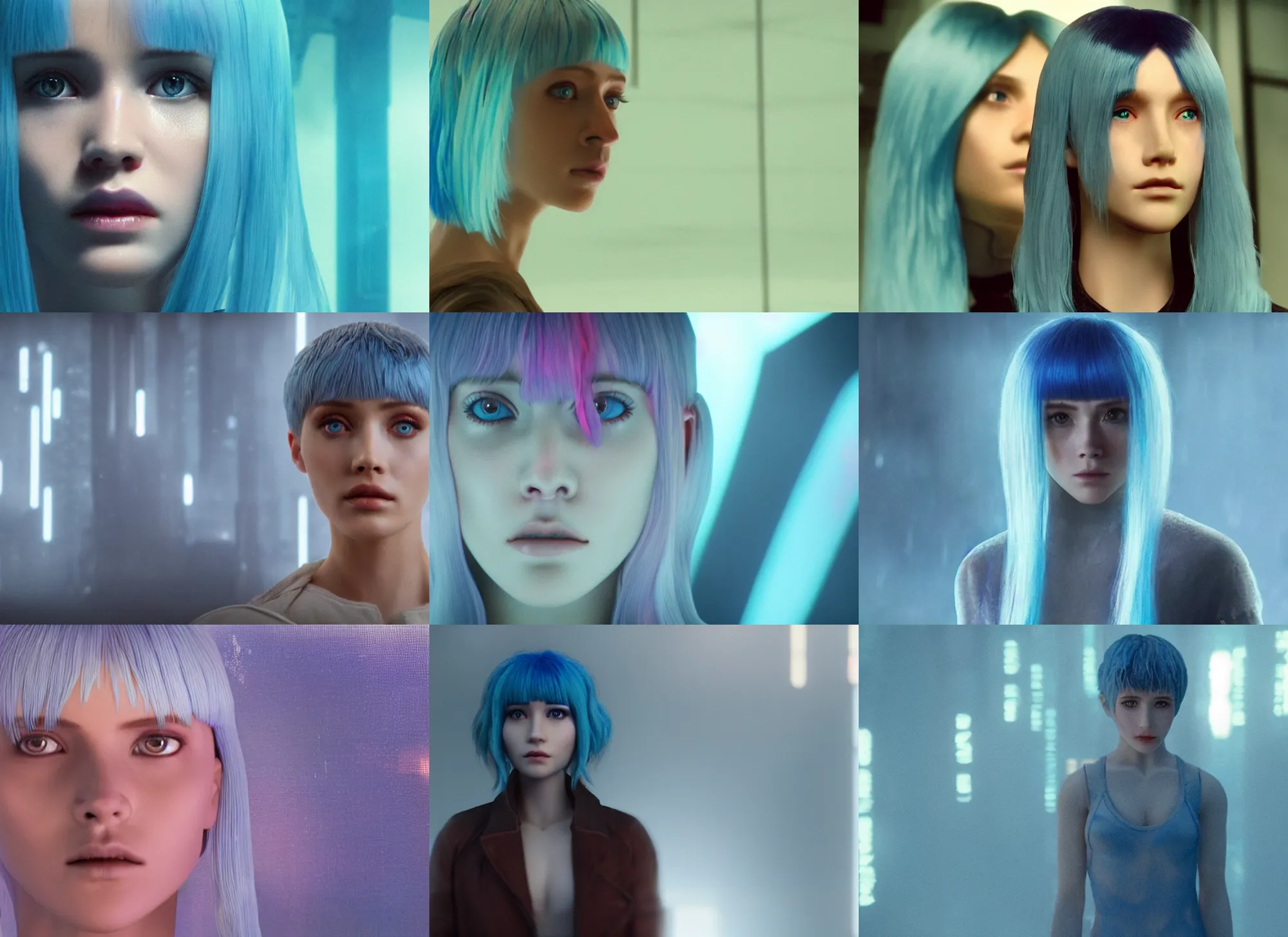 Blade Runner 2049: The Blue-Haired Girl - wide 4