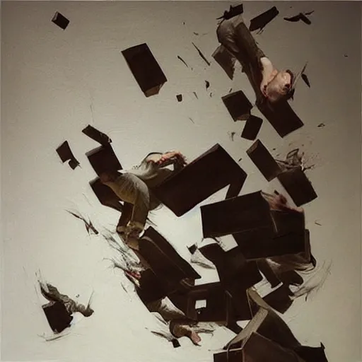 Prompt: Artwork by Jeremy Jeremy Geddes