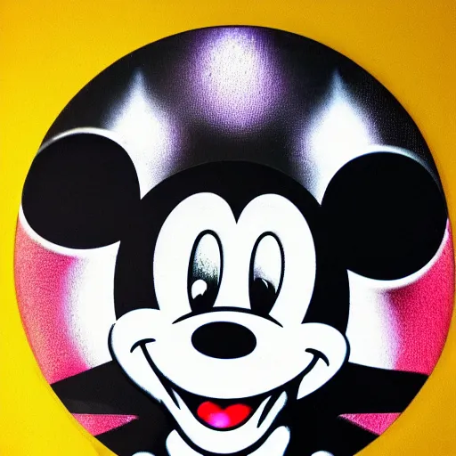 Image similar to Mickey airbrush gangster