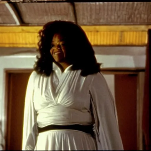 Image similar to Nell Carter as The Bride in Kill Bill, movie still frame