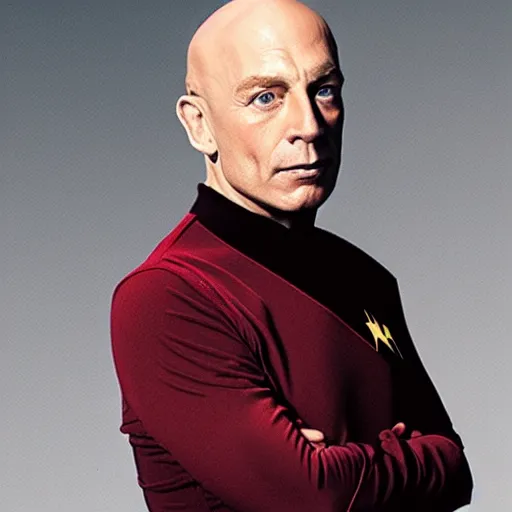 Image similar to mark hamill as captain jean - luc picard, photo