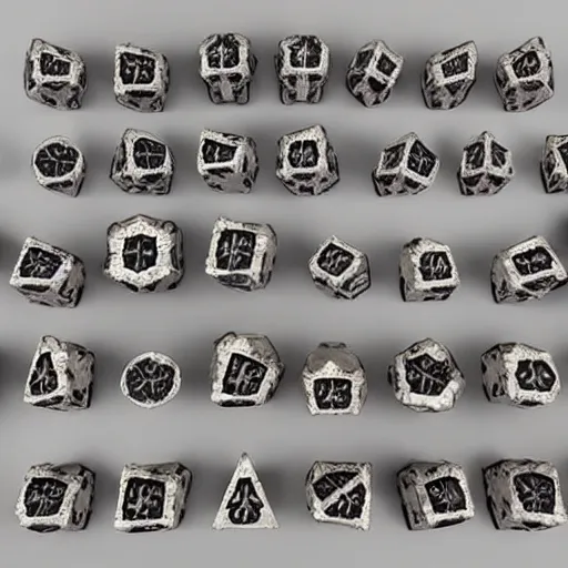 Prompt: d20 made of teeth, dnd, dice, dungeons and dragons, skeletal, boney, fangs, bite, gaming, in the style of museum collection, artifacts, eldritch, monster manual,