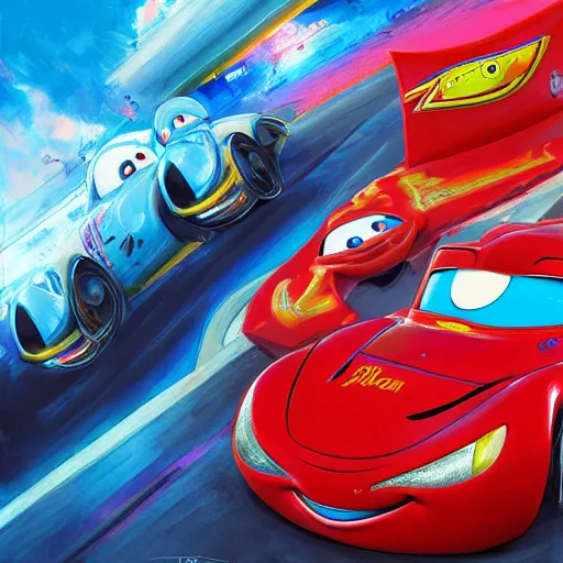 ArtStation - Disney's Cars: Race o Rama