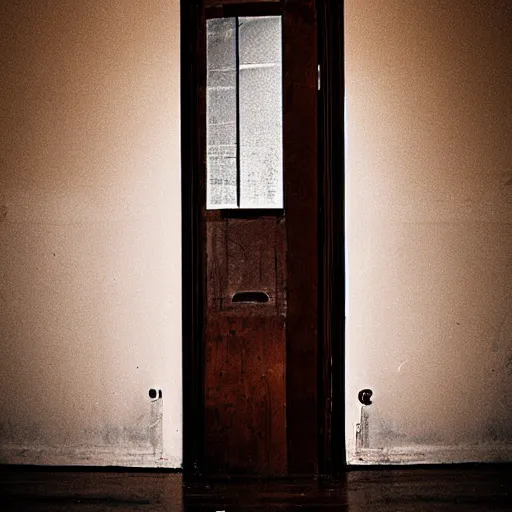 Prompt: a room within a room, a door behind the door