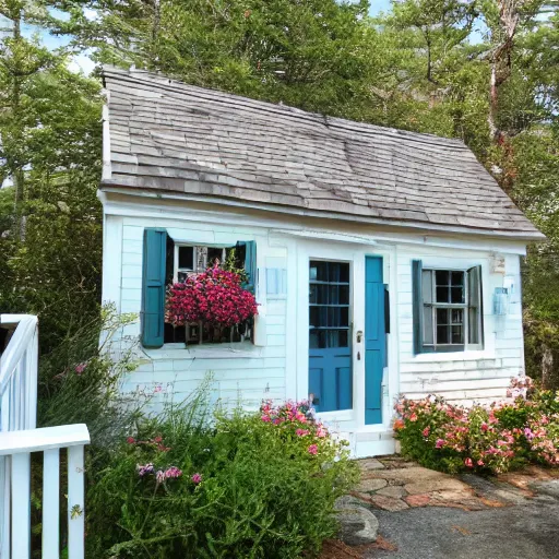 Image similar to the quaint cottage's open door reveals the cape cod national seashore