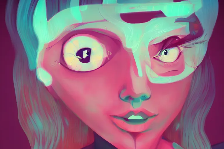 Image similar to the ugly truth, abstract, trending on artstation, by lois van baarle