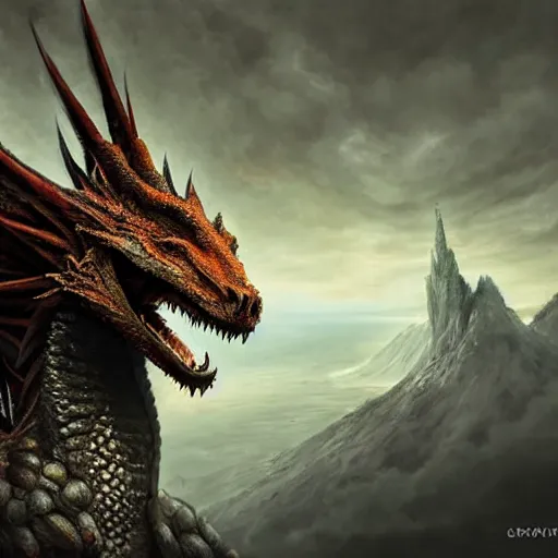 Image similar to hyperrealistic mixed media high resolution image of a beautiful dragon, stunning 3d render inspired art by István Sándorfi and Greg Rutkowski and Unreal Engine, perfect symmetry, dim volumetric lighting, 8k octane beautifully detailed render, post-processing, extremely hyper-detailed, intricate, epic composition, highly detailed attributes, highly detailed atmosphere, full body shot, cinematic lighting, masterpiece, trending on artstation, very very detailed, masterpiece, stunning, flawless structure, lifelike texture, perfection,