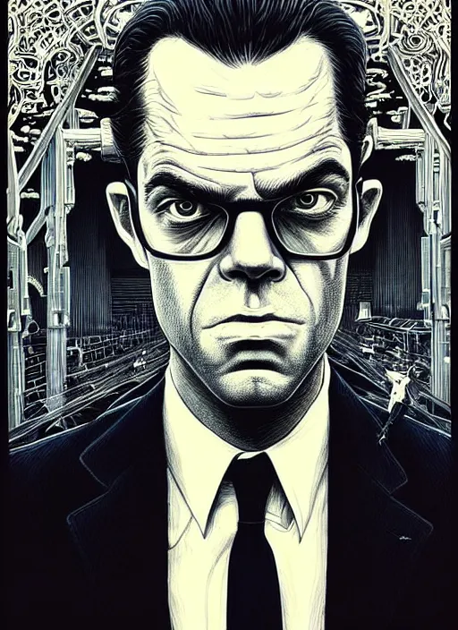 Image similar to highly detailed portrait of agent smith, magnificent, photographic realistic background, by james gilleard, by joe fenton, by kaethe butcher, trending on instagram, award winning details