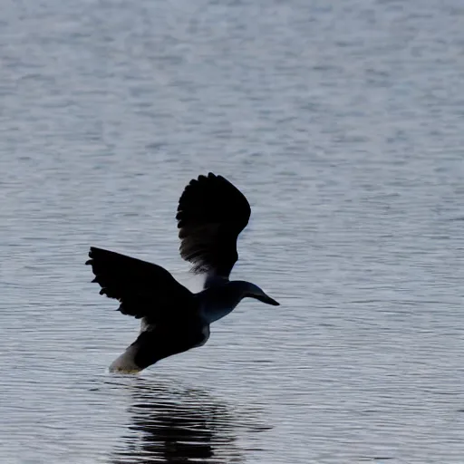 Image similar to Un beau jour, ou peut-être une nuit Près d'un lac je m'étais endormie Quand soudain, semblant crever le ciel Et venant de nulle part Surgit un aigle noir Lentement, les ailes déployées Lentement, je le vis tournoyer Près de moi, dans un bruissement d'ailes Comme tombé du ciel L'oiseau vint se poser