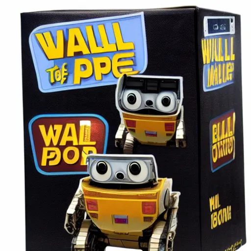 Image similar to Wall-E Funko Pop with package