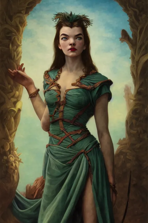 Prompt: A fantasy comic book style portrait painting of Ella Raines, Anya Taylor-Joy, hybrid, as an Atlantean Reptilian Warrior, François Boucher, Oil Painting, Mystical Valkyrie, unreal 5, DAZ, hyperrealistic, octane render, Regal, Refined, Detailed Digital Art, RPG portrait, William-Adolphe Bouguereau, Walt Disney (1937), Michael Cheval, Steampunk, dynamic lighting, Highly Detailed, Cinematic Lighting, Unreal Engine, 8k, HD