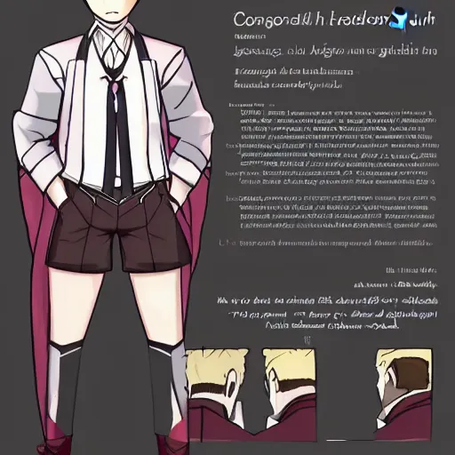 Image similar to concept art for a new danganronpa headmaster