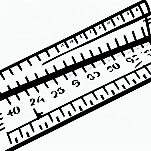 Image similar to a clip art image of a ruler, transparent background, freeclip, openclipart, pixabay, amazing quality, very detailed