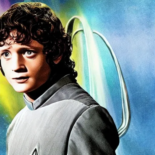 Prompt: Frodo in Star Trek