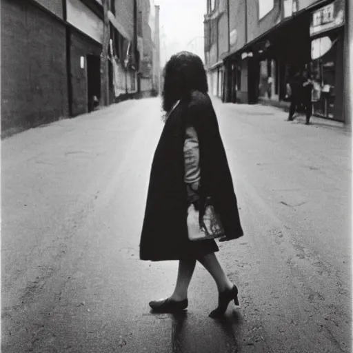 Image similar to photo of young woman by bruce davidson
