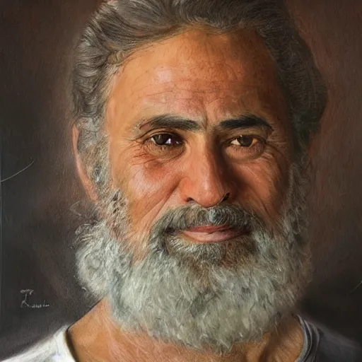 Prompt: ramiz karaeski, realistic, portrait