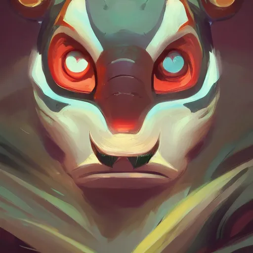 Image similar to face icon stylized minimalist beastwars, loftis, cory behance hd by jesper ejsing, by rhads, makoto shinkai and lois van baarle, ilya kuvshinov, rossdraws global illumination