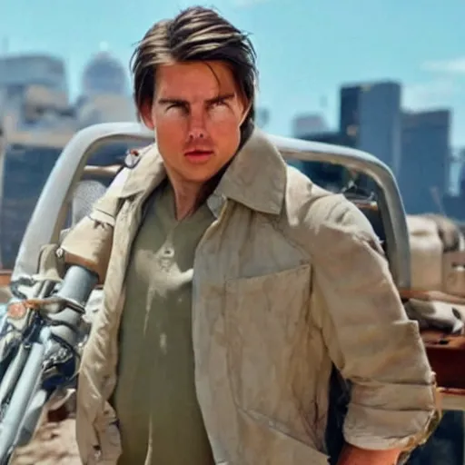 Prompt: Tom Cruise as Big Chungus
