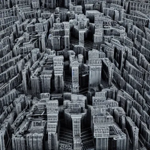 Image similar to a detailed city made of flesh award winning photography