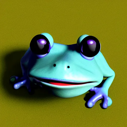 Image similar to cgi pixar frog