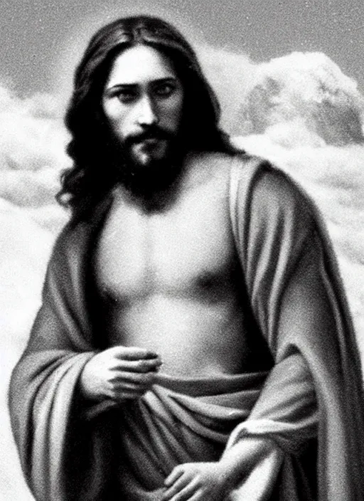 Prompt: photographic evidence of Jesus