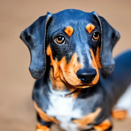 Image similar to Dwayne The Rock Dachshund