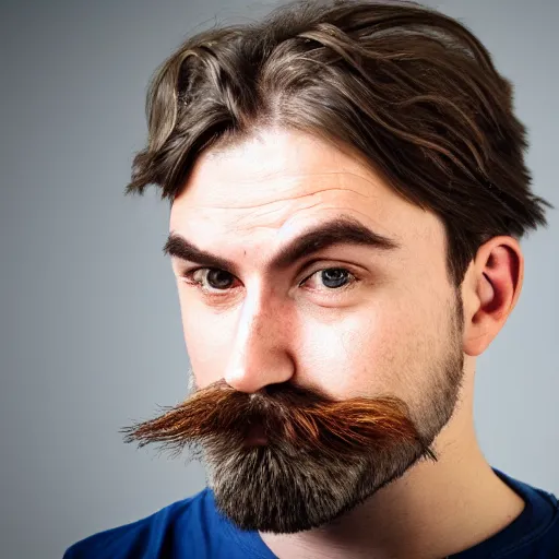 Prompt: Mrbeast, perfect face proportions, beard, moustache, anthropologist, 8k, cinematic, reality,