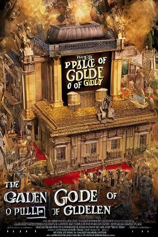 Image similar to the palace of the golden god