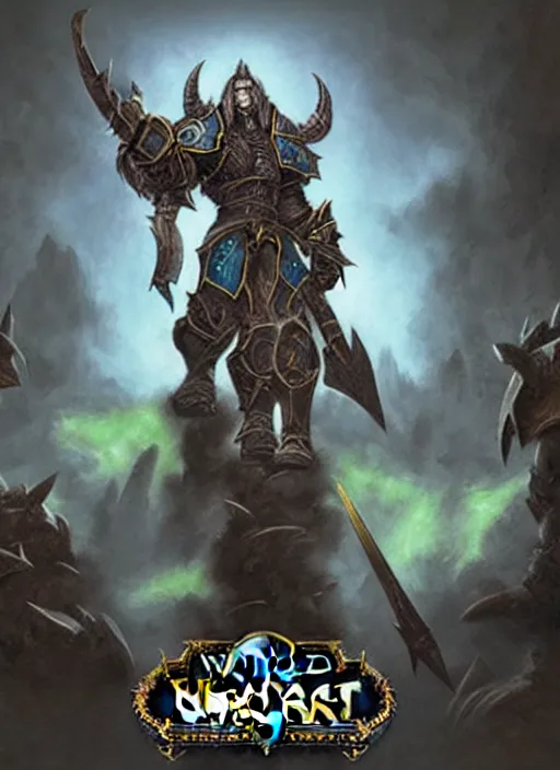 Image similar to world of warcraft knight