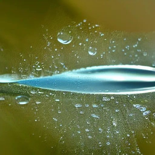 Image similar to waterdrop blurry falling fast zoom