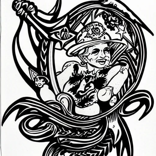 Image similar to sailor jerry tattoo designs