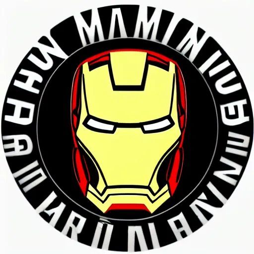 Image similar to iron man industries, company logo