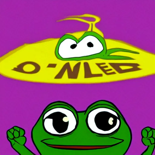 Image similar to pepe the frog!!!, yellow ocean!, feels good man, 4 chan, memes, magic, kek, award - winning, photorealistic, digital illustration