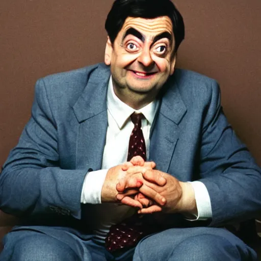 Image similar to big chungus mr. bean