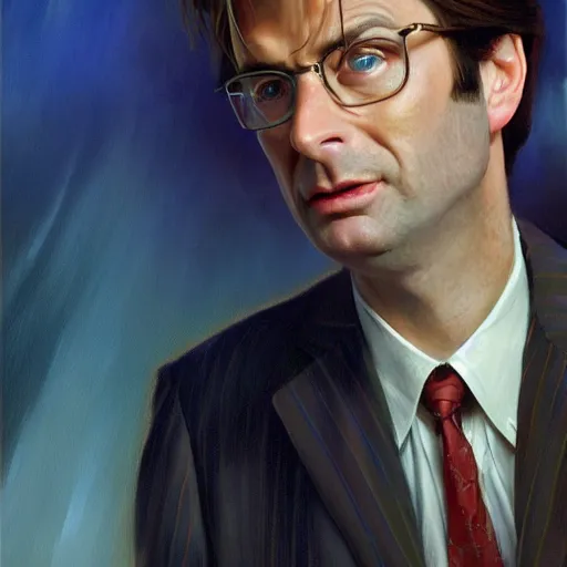 Image similar to The Tenth Doctor as a Beautiful Female Professional Model, Beautiful Female Professional Model, Beautiful Female Professional Model, Looking into the camera, detailed, centered, digital painting, artstation, concept art, donato giancola, Joseph Christian Leyendecker, WLOP, Boris Vallejo, Breathtaking, 8k resolution, extremely detailed, beautiful, establishing shot, artistic, hyperrealistic, beautiful face, octane render, cinematic lighting, dramatic lighting, masterpiece