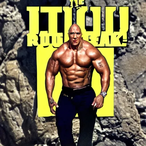 Image similar to the rock but hes very fat