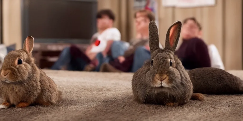 Image similar to a rabbit in the tv show The Boys