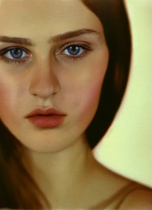 Prompt: film still from a 1971 award-winning Italian film of a young Russian woman with brunette looking at the camera while in a swirling alternate reality. close-up of face with smokey eyeshadow. soft detailed painting at 16K resolution and amazingly epic visuals. epically beautiful image. amazing effect, image looks gorgeously crisp as far as it's visual fidelity goes, absolutely outstanding. vivid clarity. ultra detail. iridescent. mind-breaking. mega-beautiful pencil shadowing. beautiful face. Ultra High Definition. soft shading. soft texture. intensely beautiful.