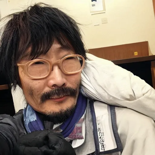 Prompt: kojima japan man who became homeless, award wining photo