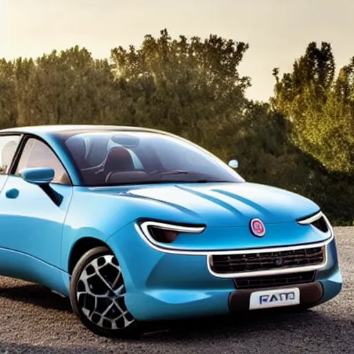 Prompt: Fiat sedan from 2022