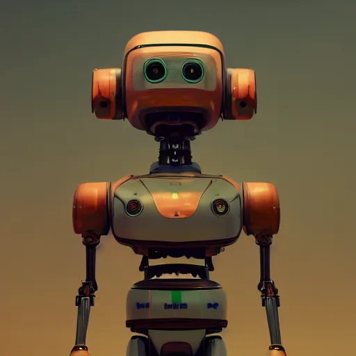 Image similar to robot wearing traditional nigerian yoruba cap, sharp focus, sci - fi, octane render, blender, unreal engine, trending on artstation, simon stalenhag, post processing