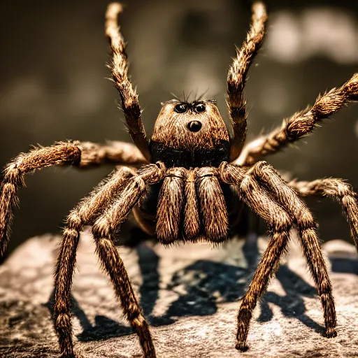 Image similar to photograph of a giant spider bear, 4 k, nikon d 8 5 0