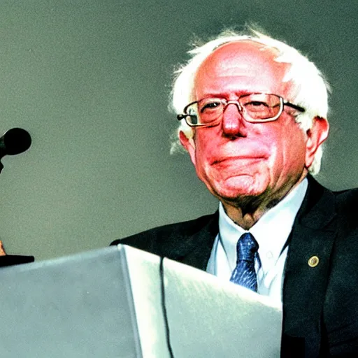 Prompt: bernie sanders!!!!!!!!!, metal gear, ps 1!!!!!!!!!